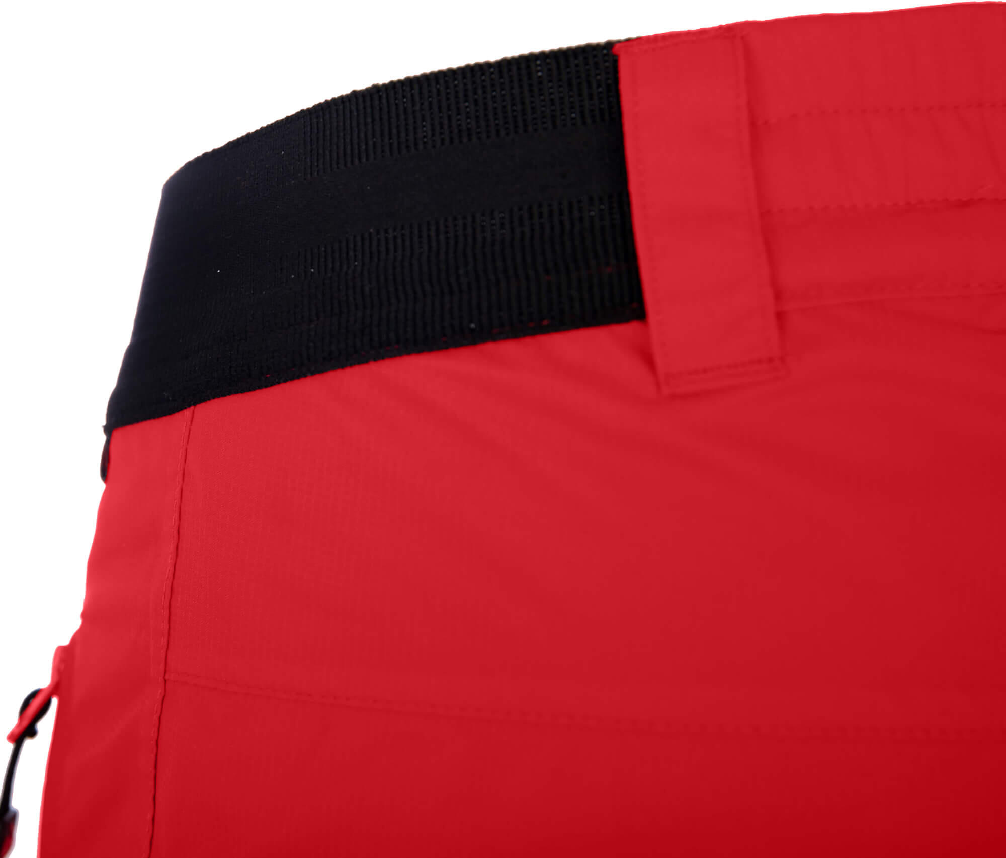 Regenhose leicht wattiert, 12000 mm Wassersäule rot 5/5