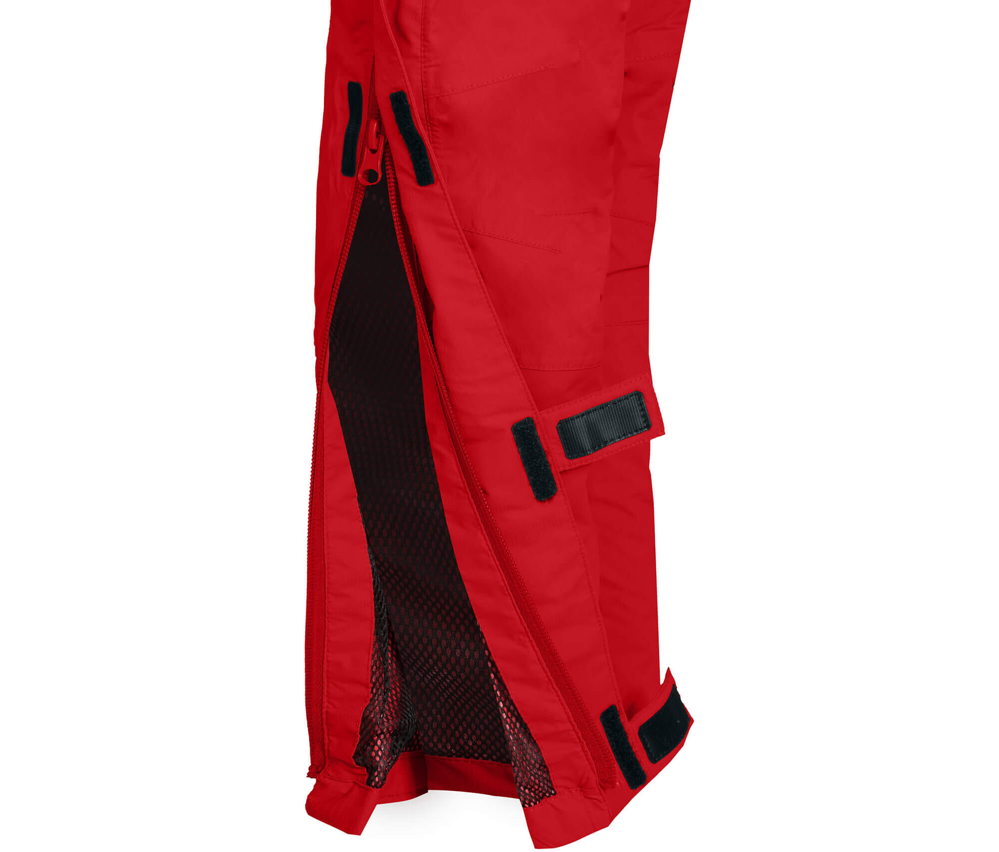 Regenhose Netzfutter, 12000 mm Wassersäule rot 4/5