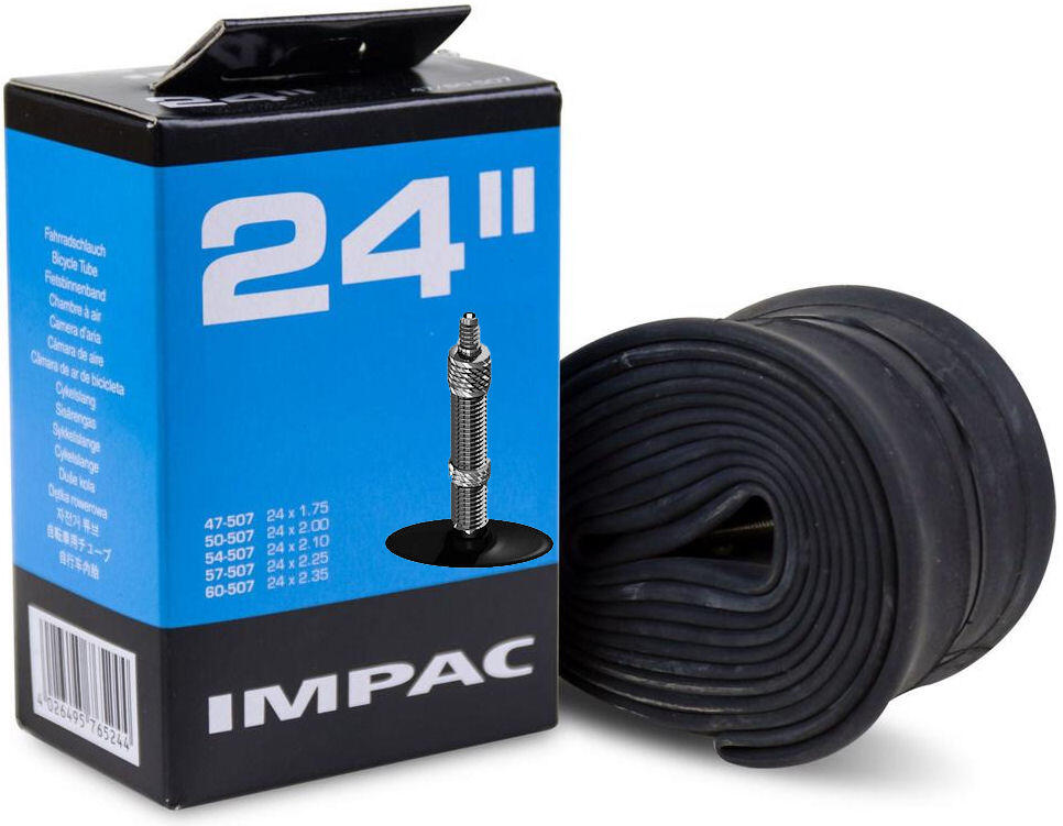 Impac (Schwalbe) Binnenband DV10 24 inch 47-60-406 met 40 mm Ventiel 1/3