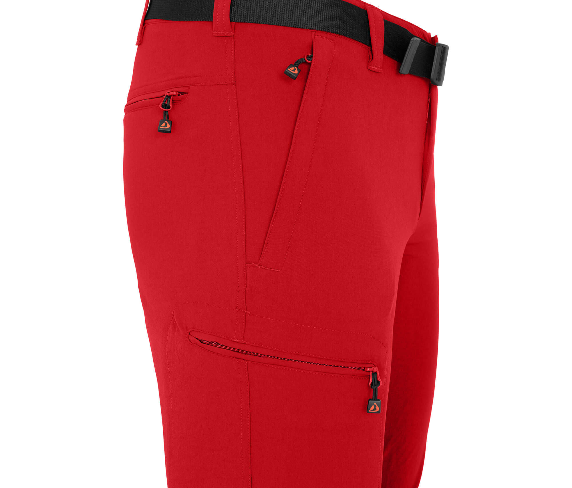 Herren Wanderhose vielseitig, pflegeleicht rot 3/5