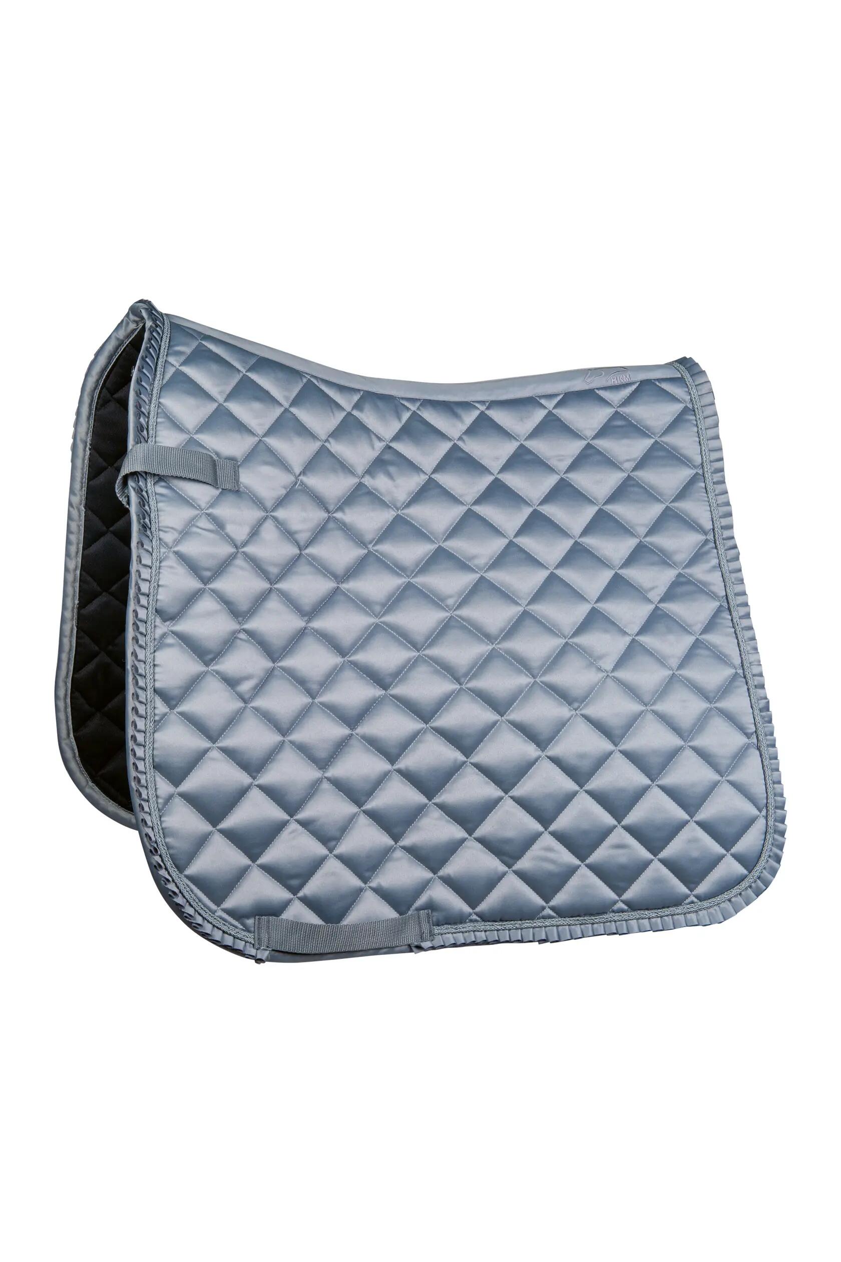Schabracke Monaco Noble Style Pony Dressur Grau Blau 2/4