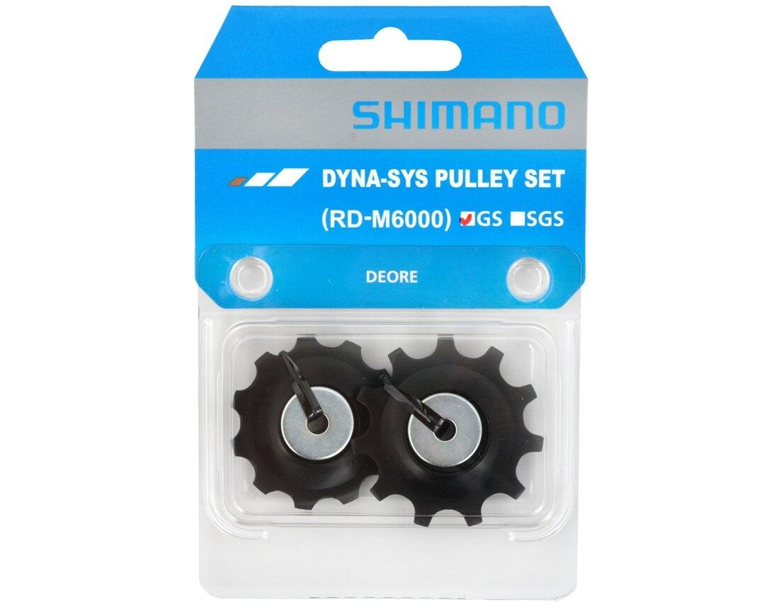 Jeu de galets de tension et de guidage Shimano 3/4
