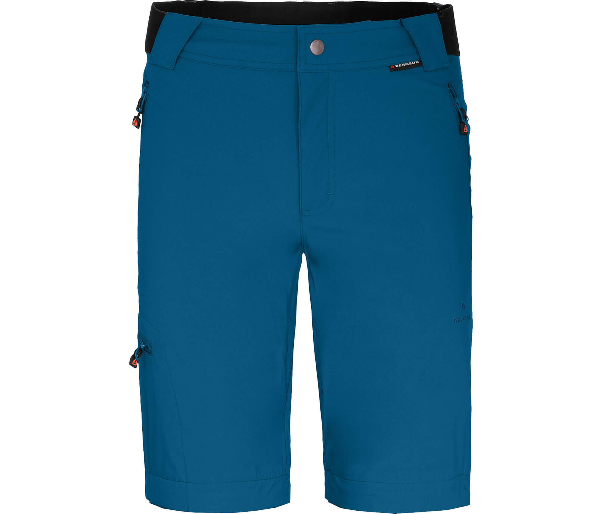 Herren Softshellhose winddicht, strapazierfähig Blau 2/3
