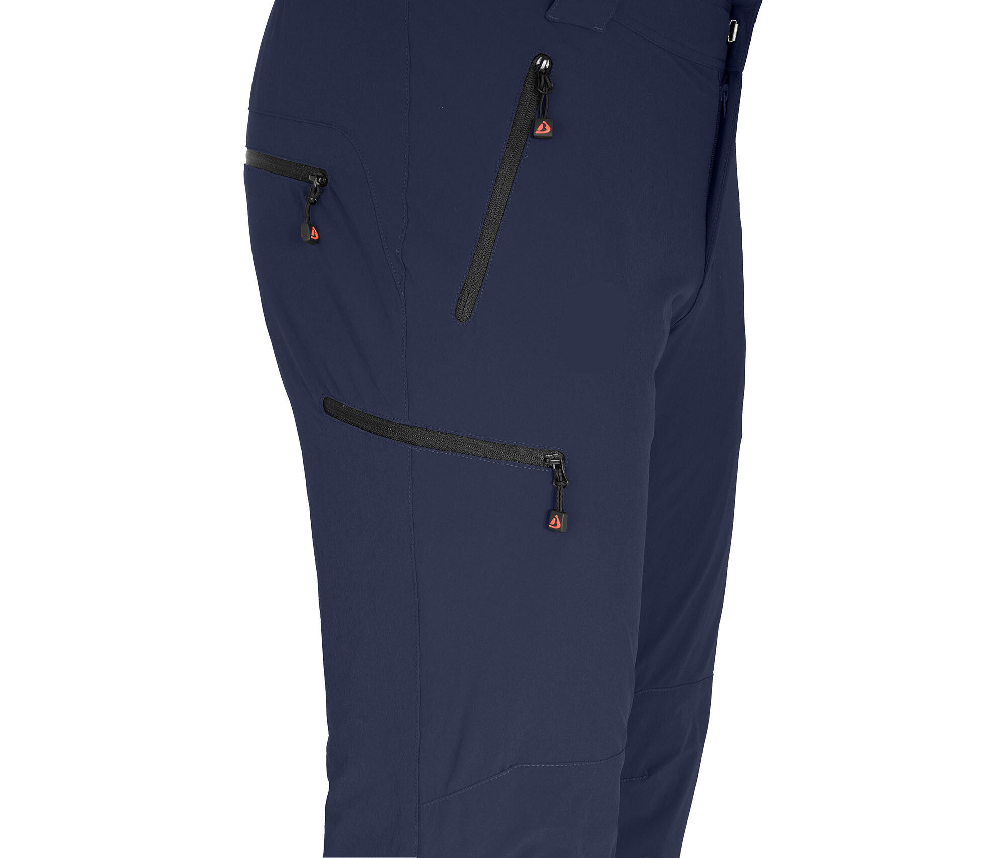 Winter Wanderhose warm gefüttert, elastisch blau 3/6