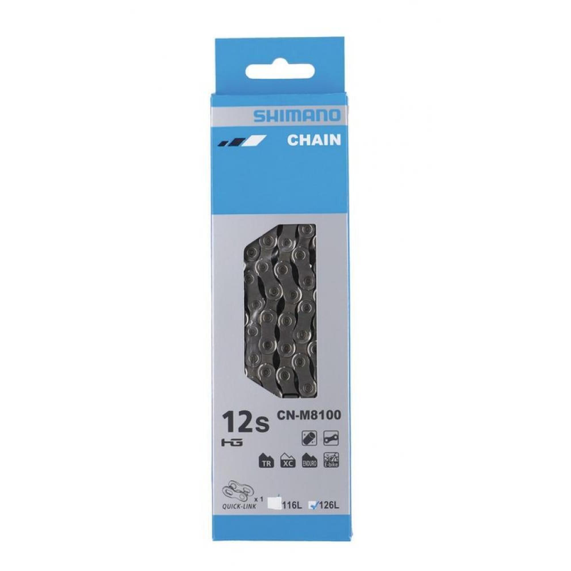 Łańcuch rowerowy Shimano XT CN-M8100 12V