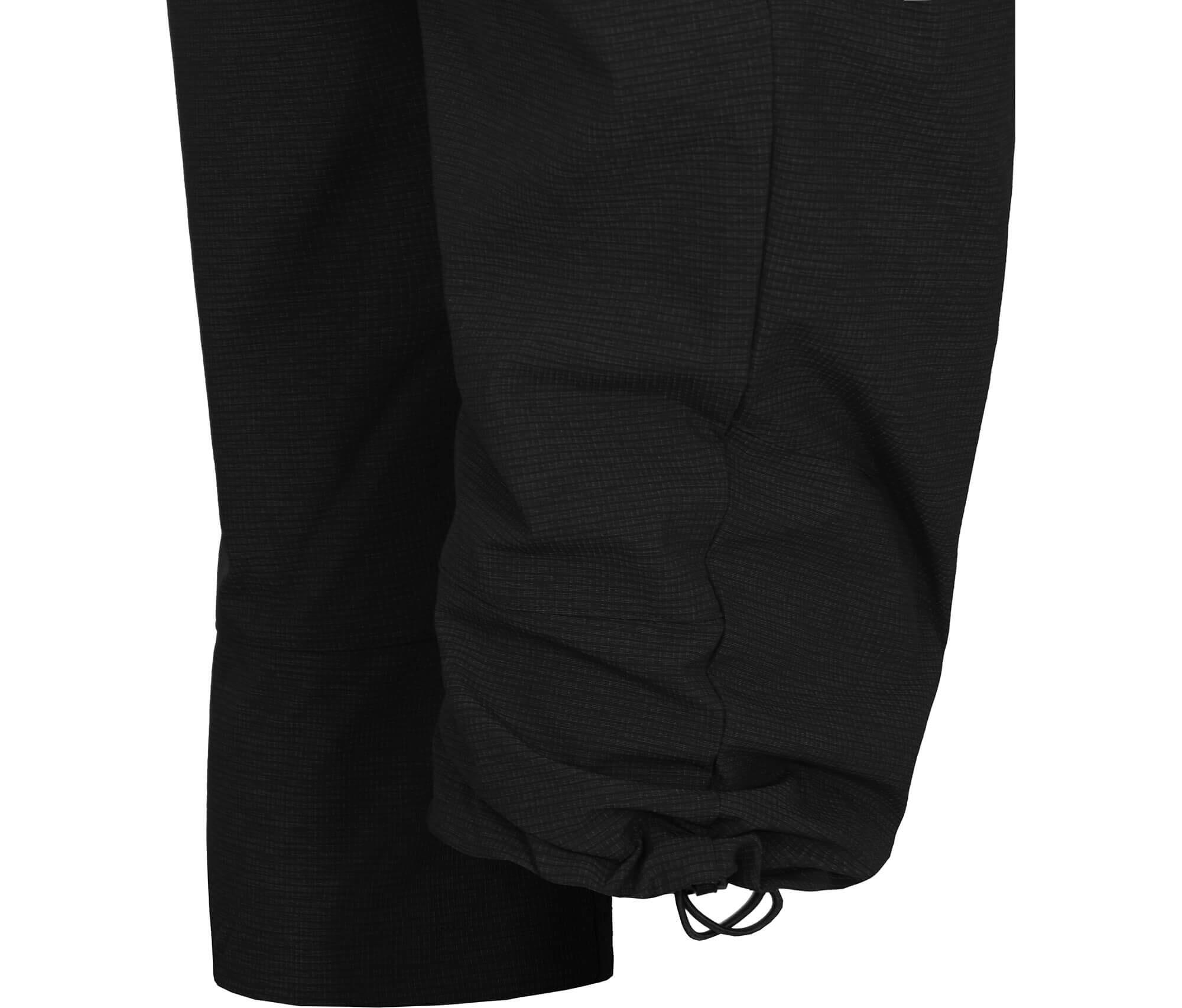 Damen 3/4 Wanderhose robust, elastisch Schwarz 6/6