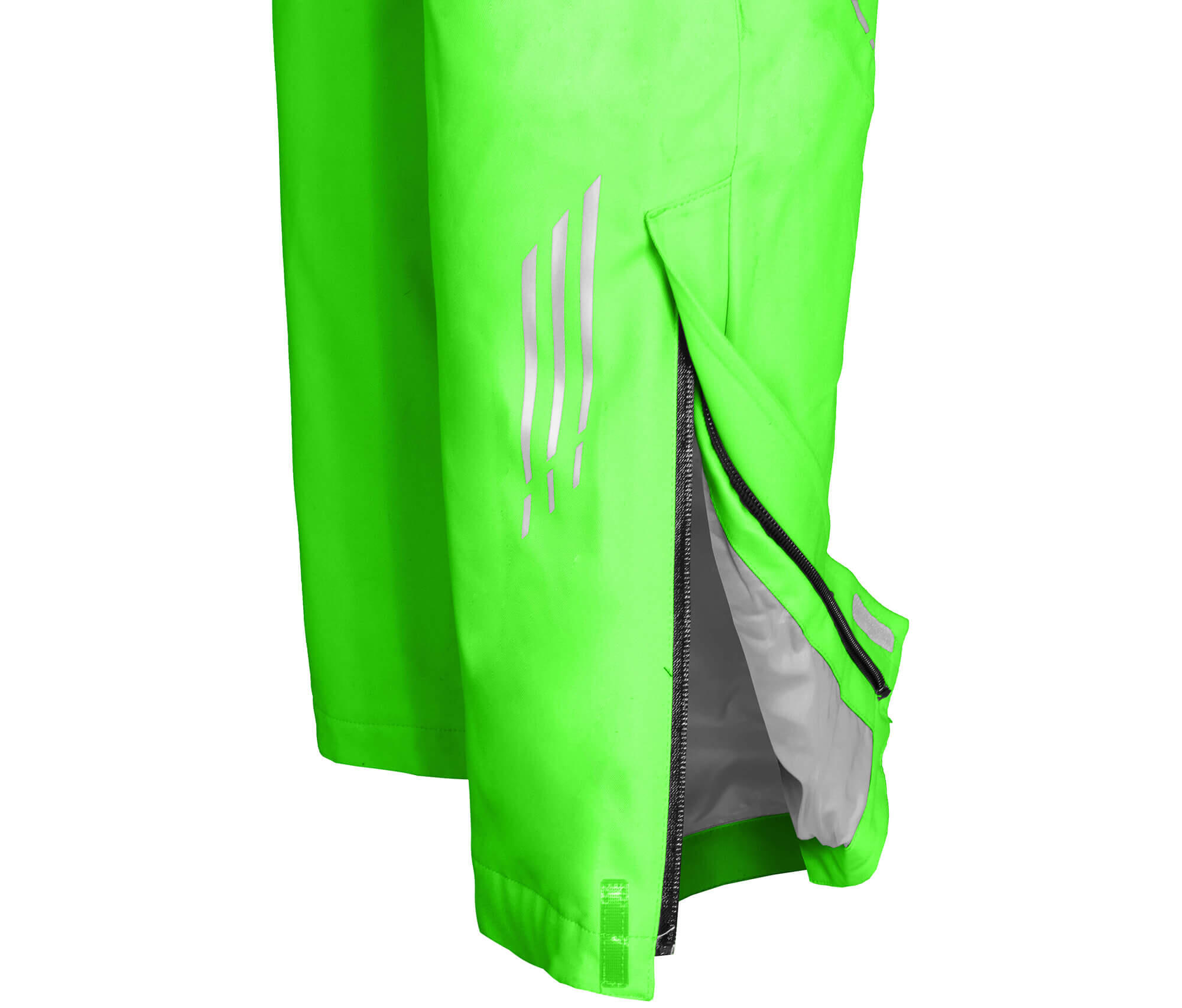 (Über-) Regenhose leicht wattiert, recycelt, 20000 mm Wassersäule Grün 4/5