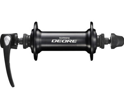Shimano deore t610 voornaaf 100mm zwart voor trekkingfietsen