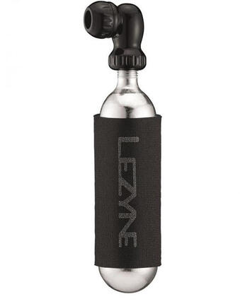 LEZYNE, Pumpen, High-End Kartuschenpumpe, TWIN SPEED DRIVE CO2, schwarz, Alum...