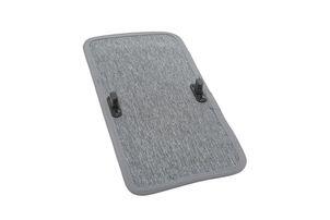 Neue Looxs Nova Plate - Gray - Fietsplaat für Nova Double Deficable Bicycle Bag