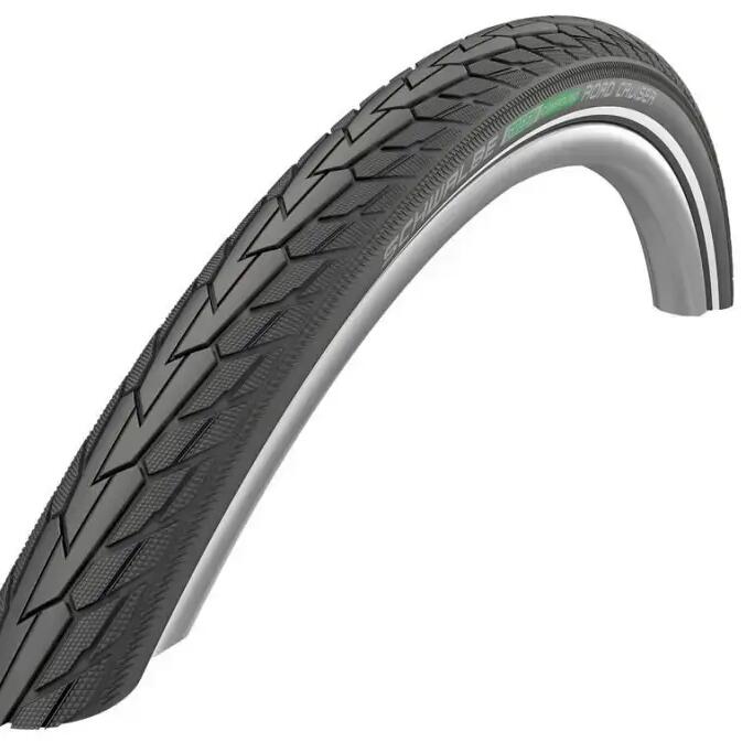 Pneu Schwalbe road cruiser 16x1.75 k-guard rigide noir a/réf