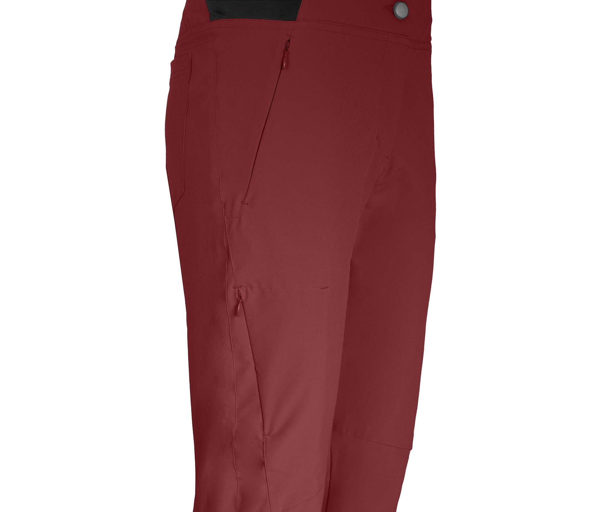 Damen Wanderhose recycelt, elastisch, sportlich Braun 3/5