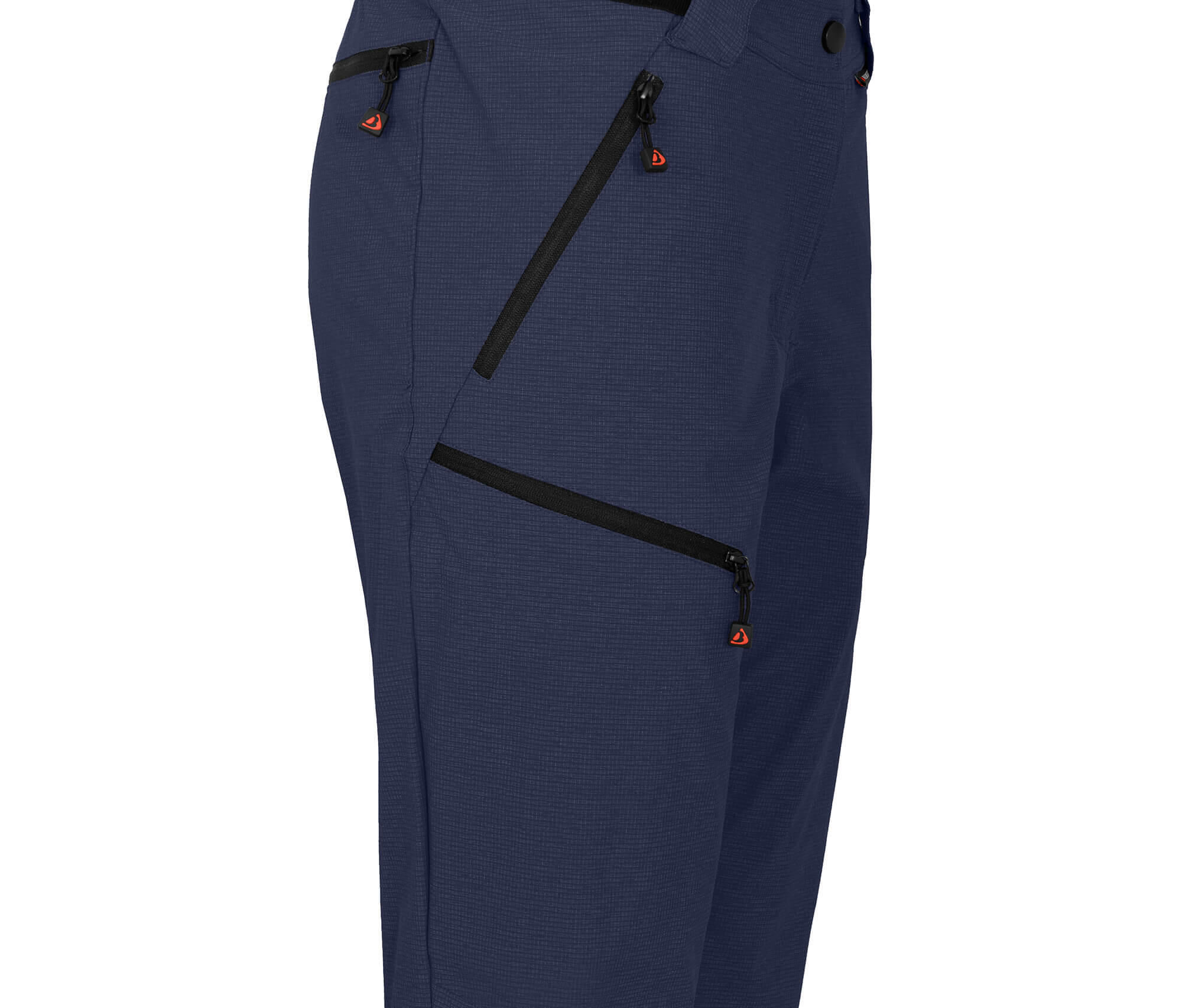 Damen Wanderhose robust, elastisch blau 3/7