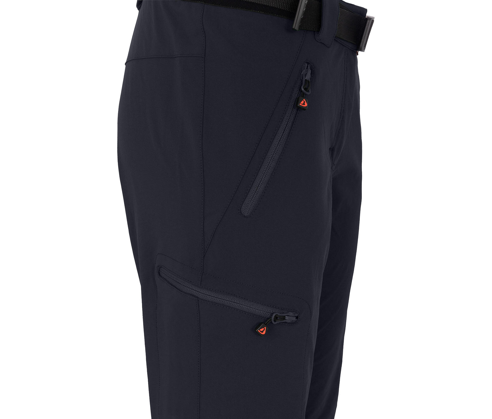 Damen Wanderhose robust, bielastisch Blau 3/4