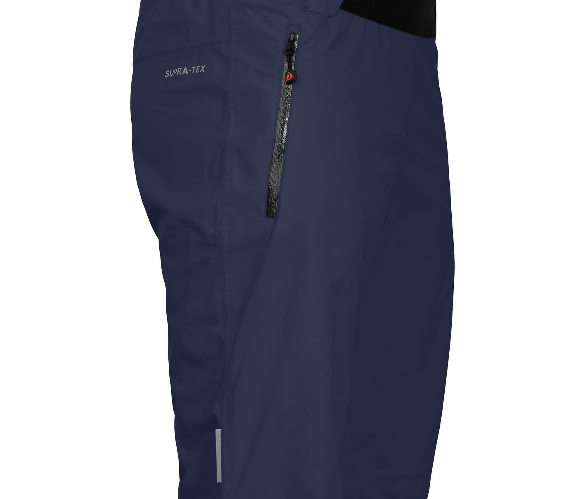 3/4 Regenhose Netzfutter, 12000 mm Wassersäule blau 3/5