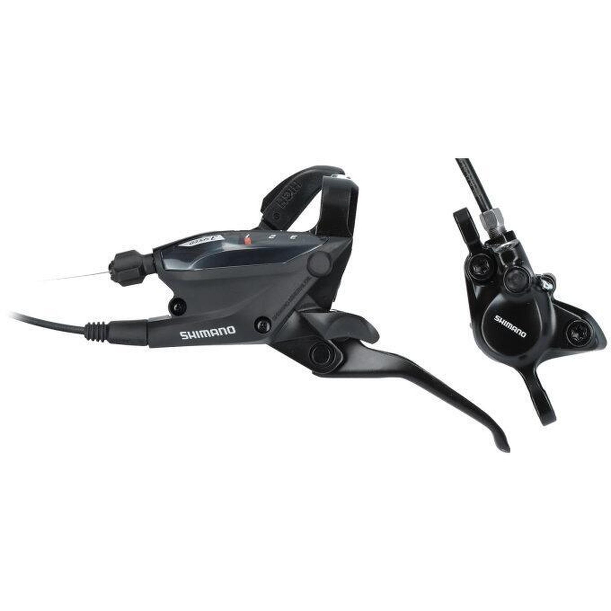 Shimano - Disc Hydraulique Jerks Mt200 Road Arrière - Mount Plat - Sans Disque De Frein - Kit Frein - Noir - No Size - Decathlon