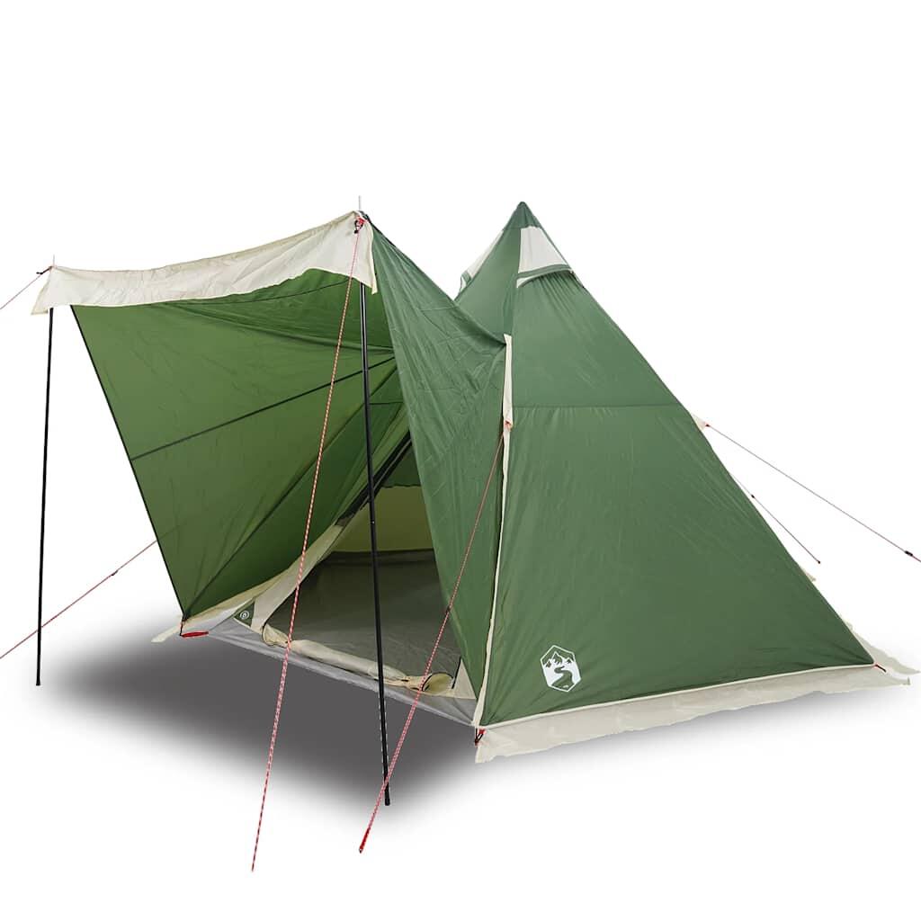 Vidaxl Tipi Imperméable 6 Personnes en Vert 2/7