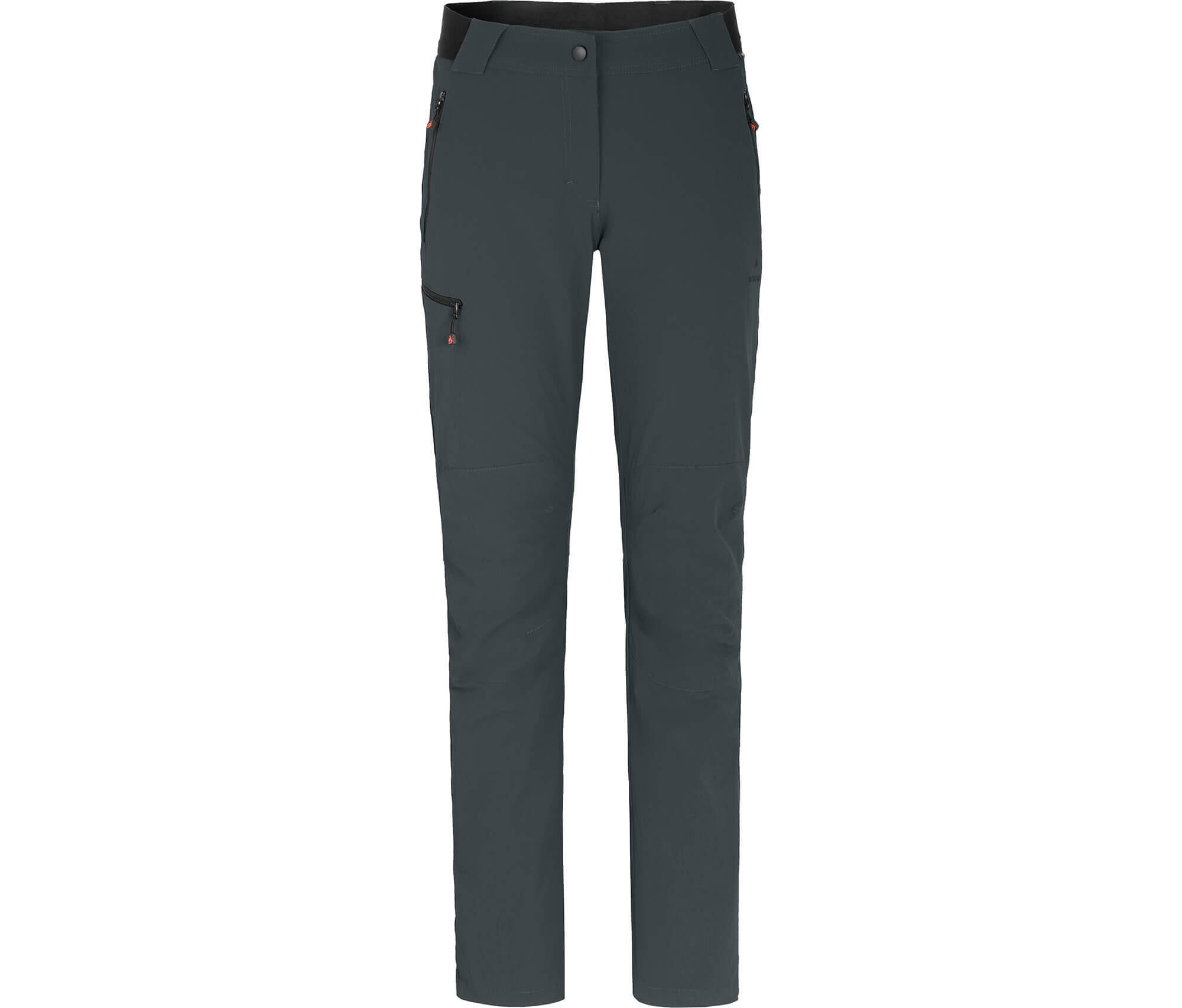BERGSON Winter-Wanderhose warm gefüttert, elastisch grau