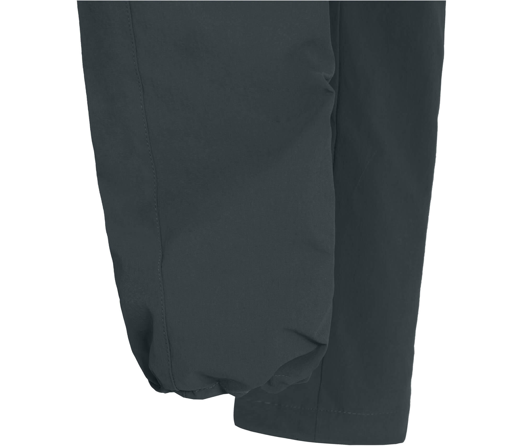 Winter-Wanderhose warm gefüttert, elastisch grau 6/7