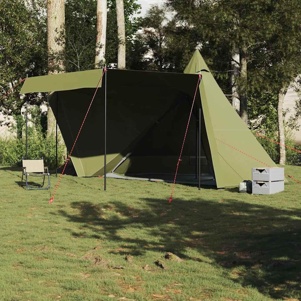 Tenda Tipi VidaXL 6 persone - verde oliva 3/4