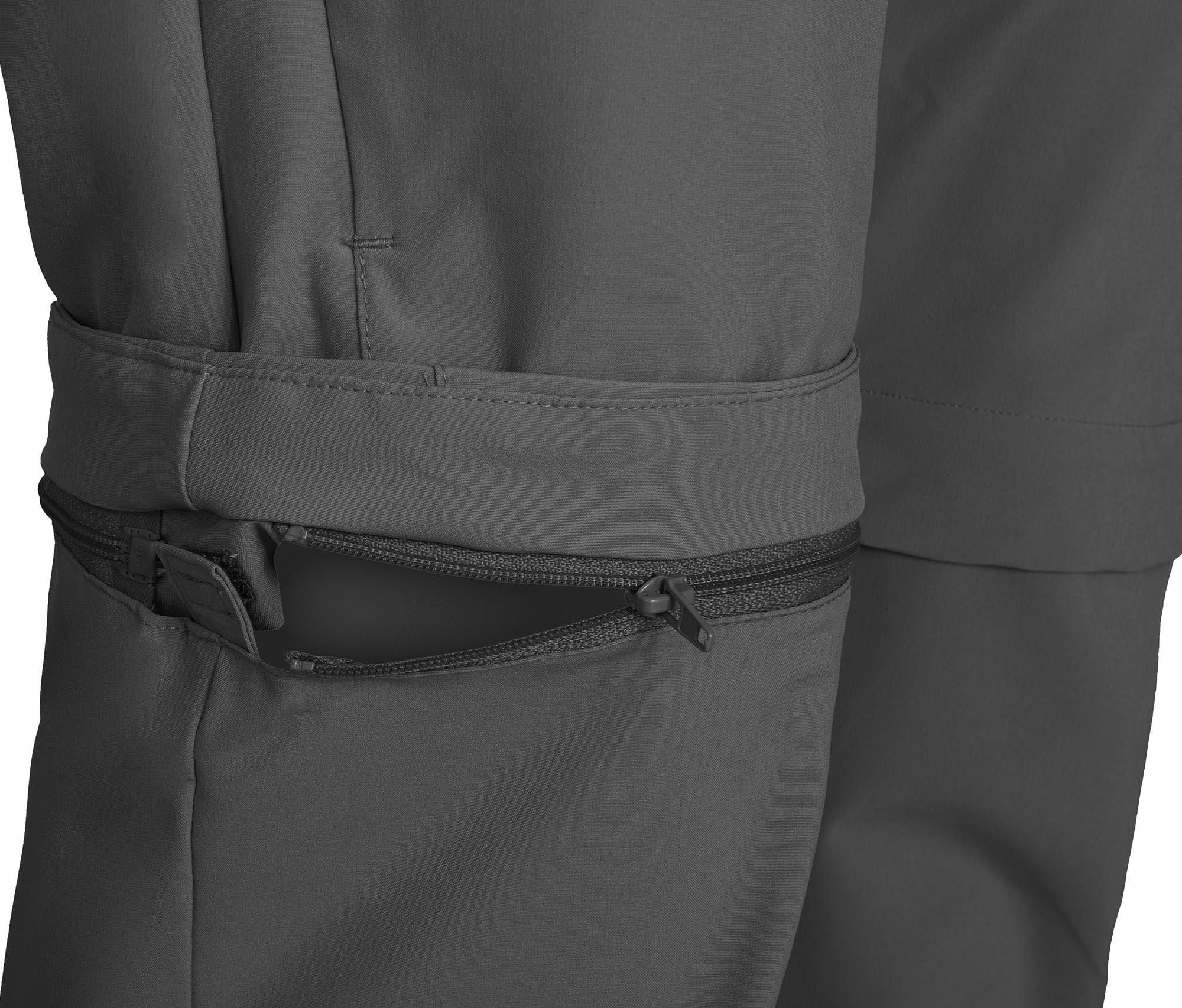 Damen Wanderhose recycelt, elastisch, sportlich Grau 4/7