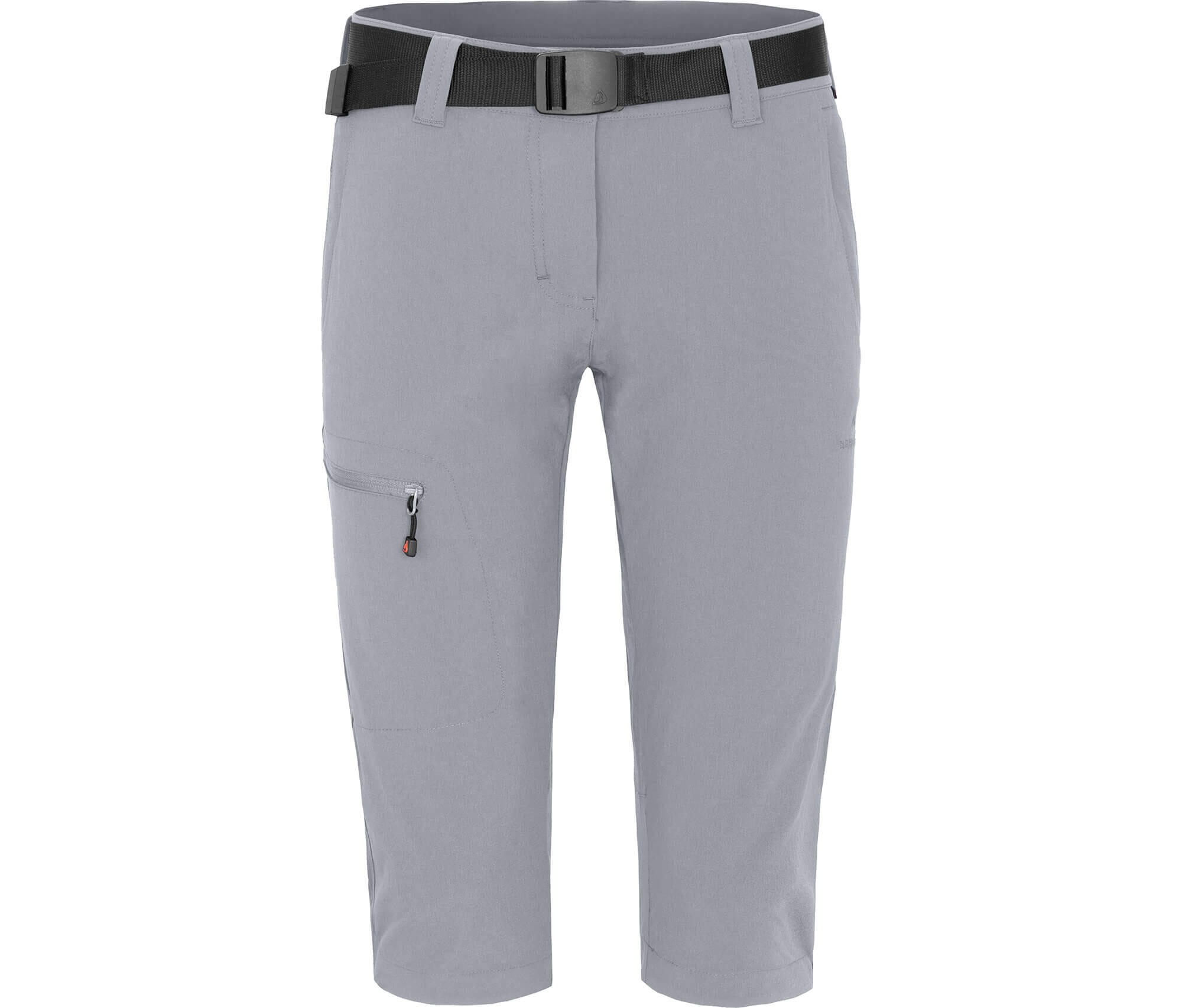 BERGSON 3/4 Wanderhose vielseitig, pflegeleicht grau