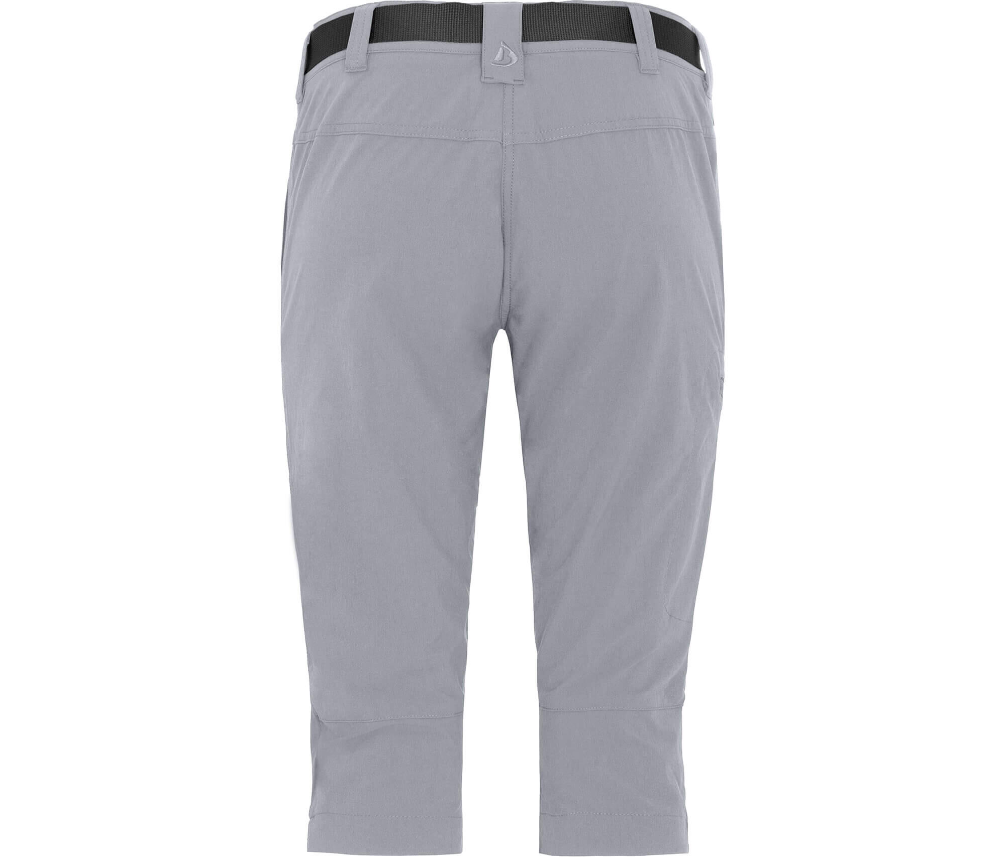 Damen 3/4 Wanderhose vielseitig, pflegeleicht grau 2/4