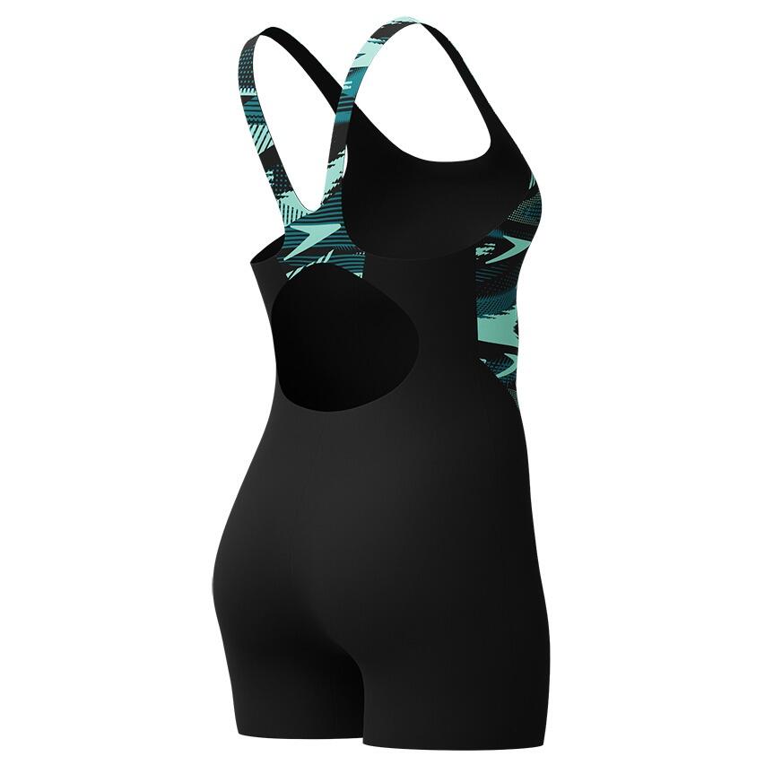 Costume con gambine Speedo Eco+ Hyperboom Splice Verde 2/2