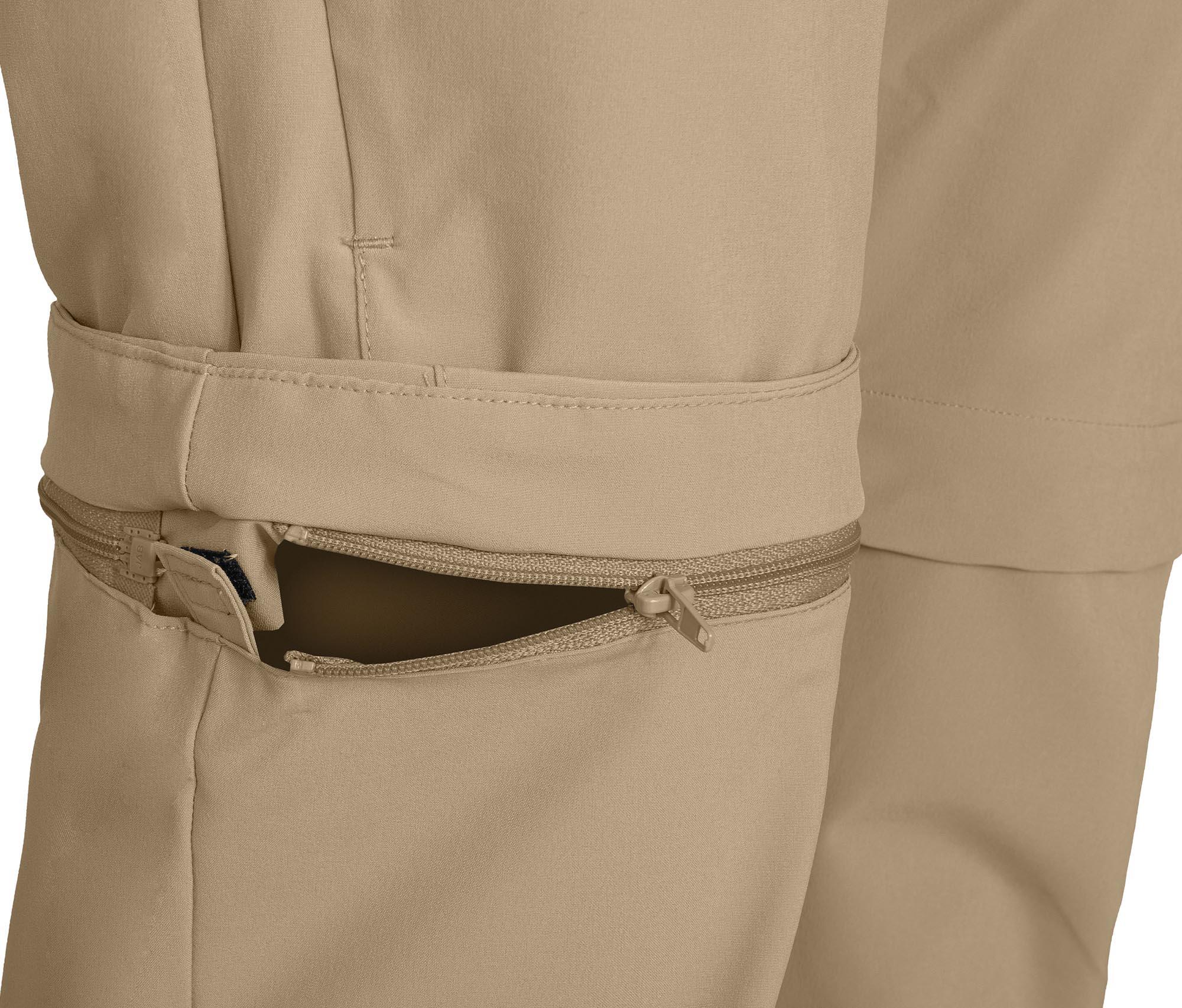 Damen Wanderhose recycelt, elastisch, sportlich Beige 4/7