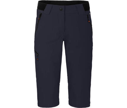 Damen 3/4 Wanderhose leicht, strapazierfähig Schwarz