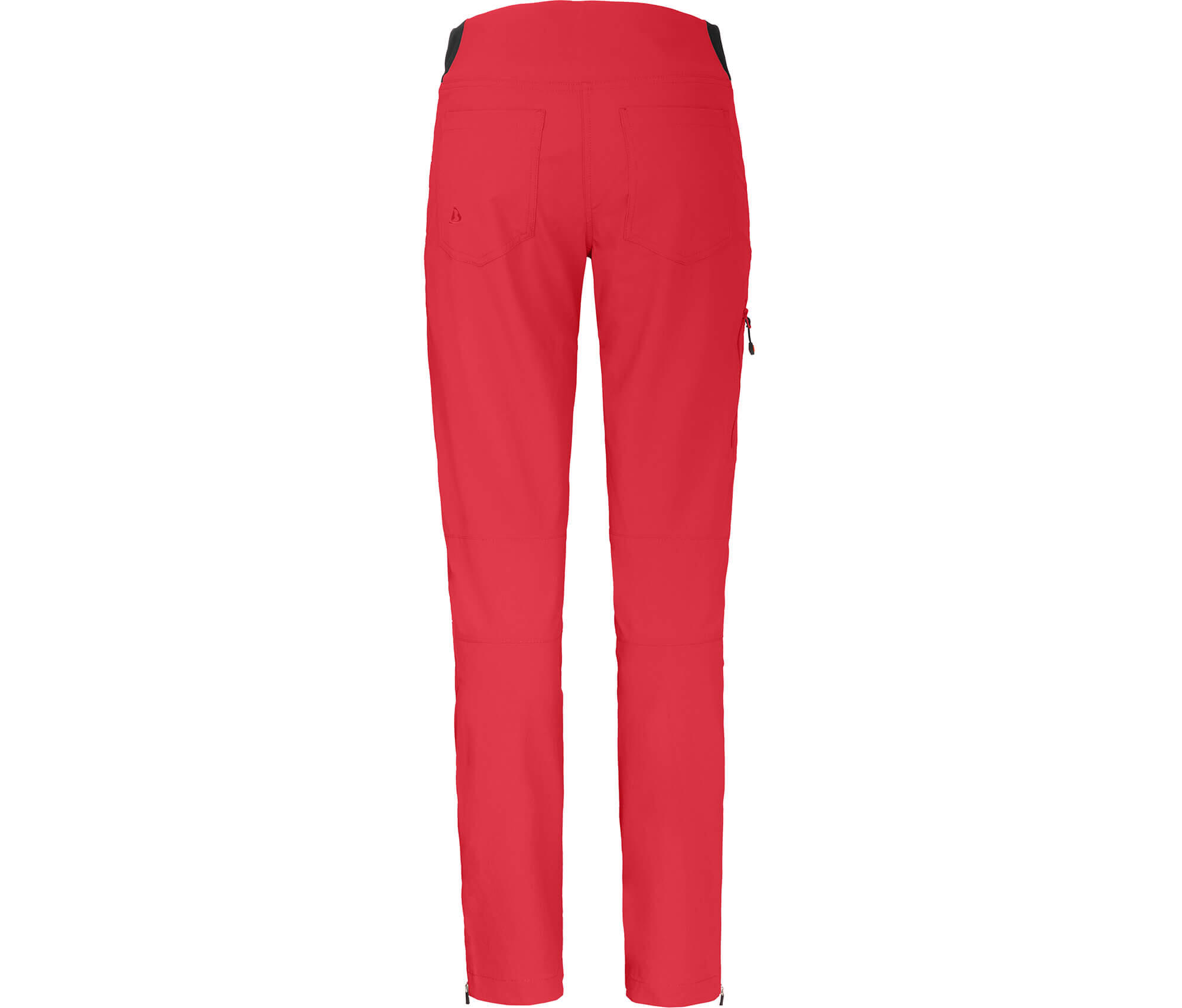 Damen Wanderhose sportlich, elastisch, komfortabel hibiskus rot 2/6