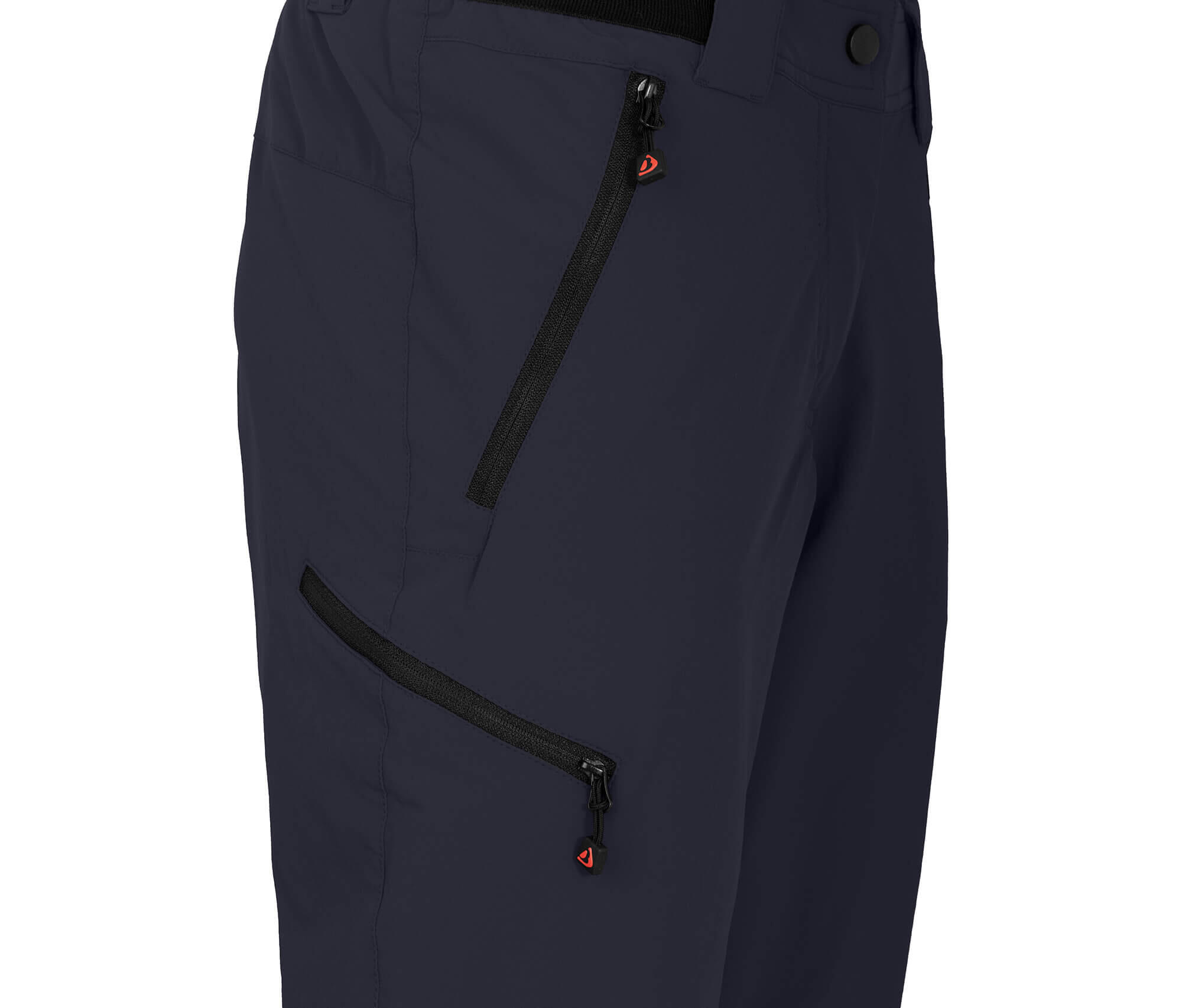 Damen 3/4 Wanderhose leicht, strapazierfähig Blau 3/5