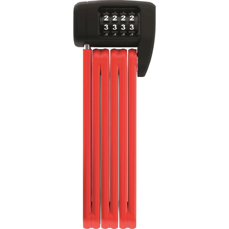 Abus Bordo Combo Lite 6055C 85 Serrure Pliable - Rouge - 85 cm