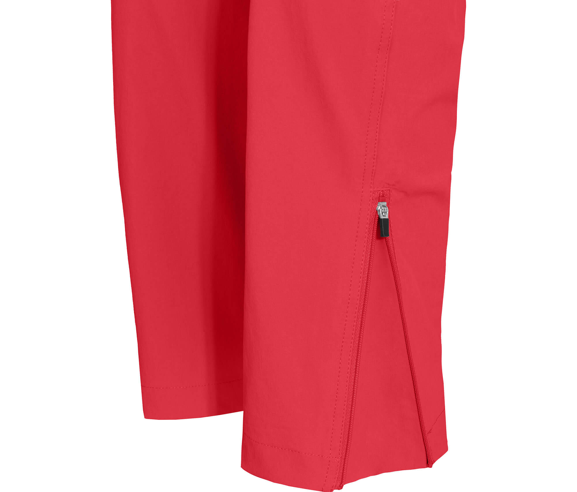Damen Wanderhose sportlich, elastisch, komfortabel hibiskus rot 5/6