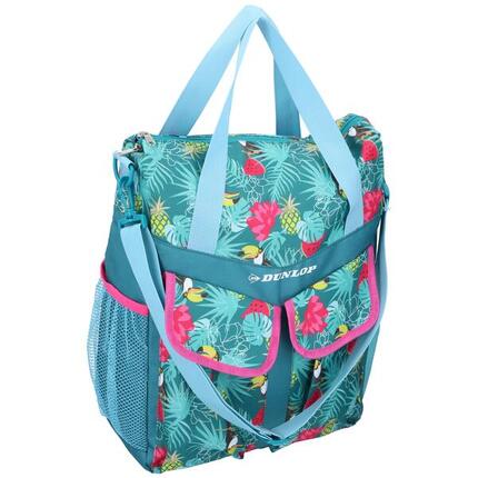 Sakwa torba rowerowa Dunlop 20L na bagażnik w kwiaty