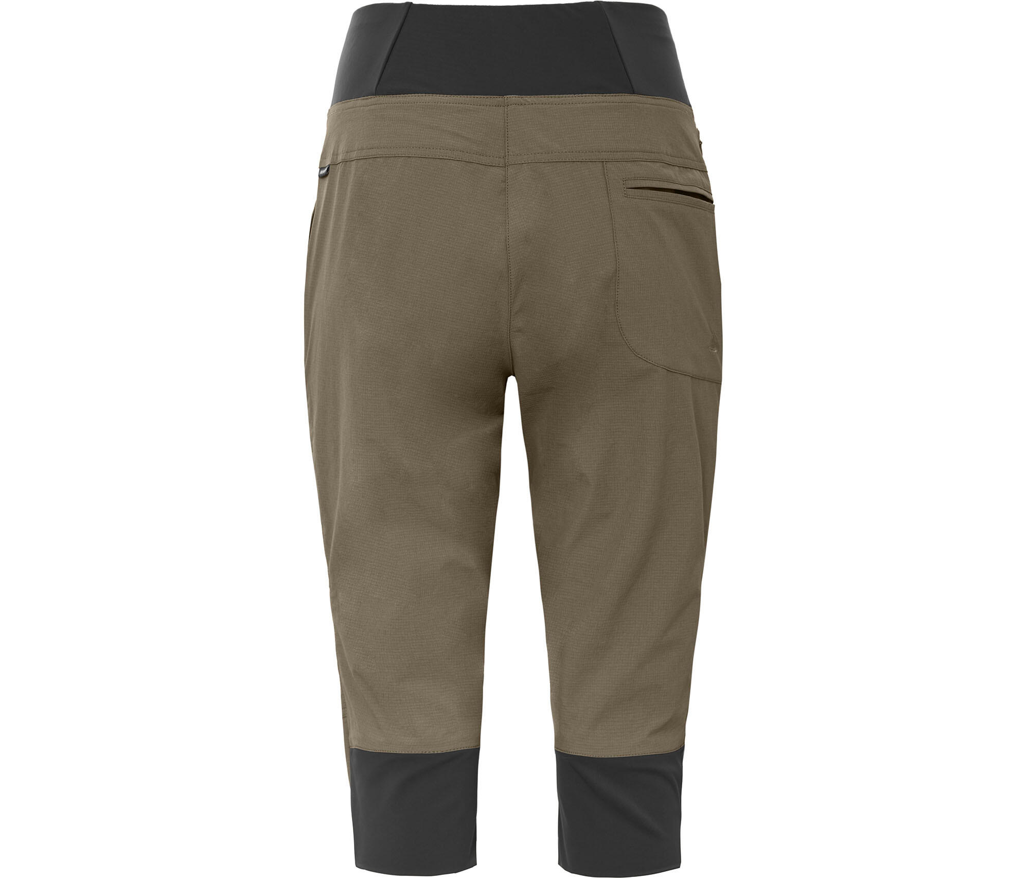 Damen 3/4 Wanderhose leicht, elastisch, strapazierfähig Braun 2/3