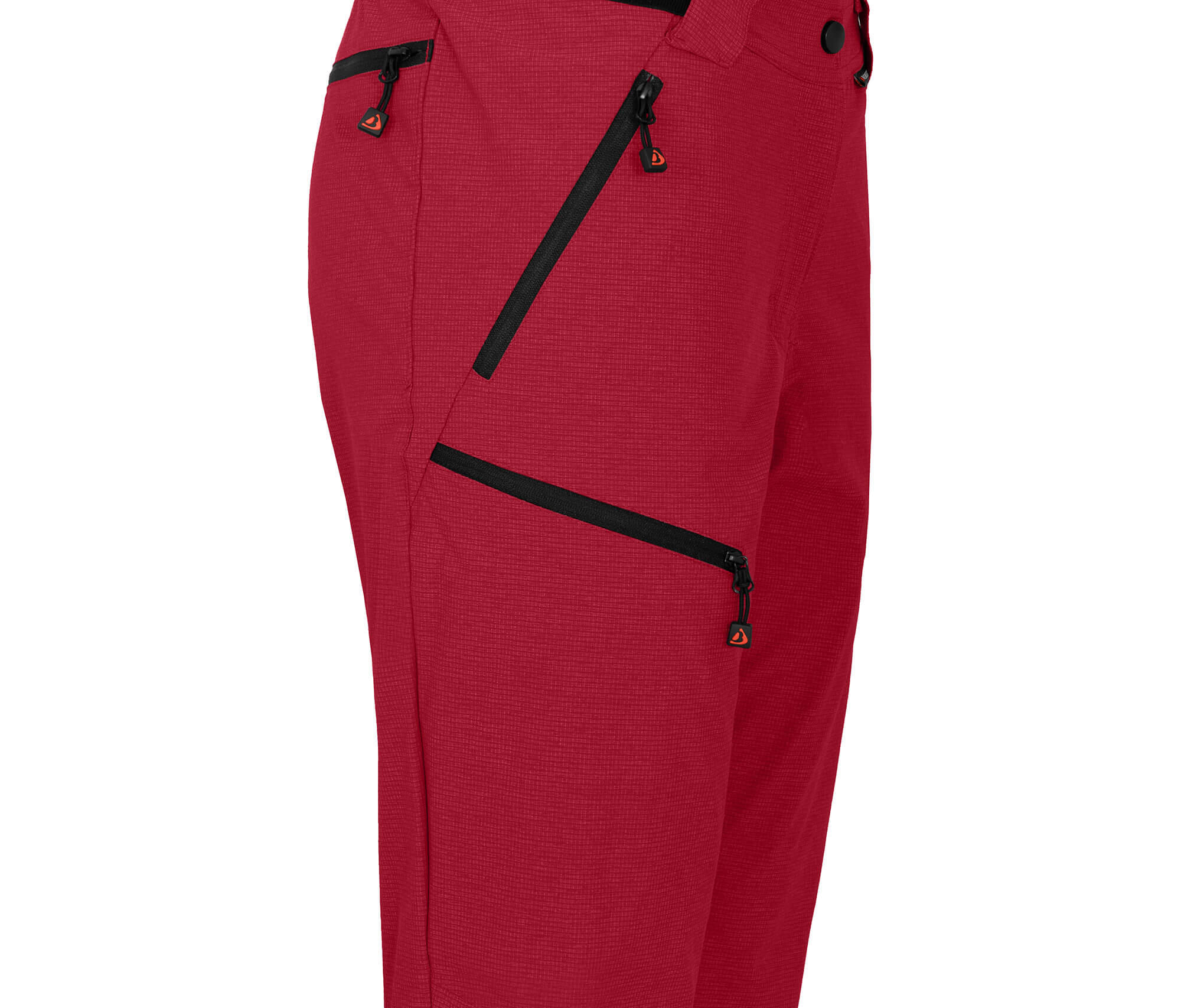 Wanderhose robust, elastisch Rot 3/6
