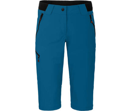 Damen 3/4 Wanderhose leicht, strapazierfähig Schwarz