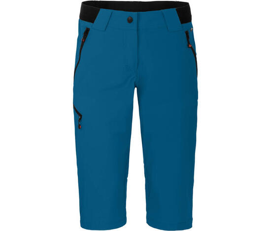 Damen 3/4 Wanderhose leicht, strapazierfähig Schwarz