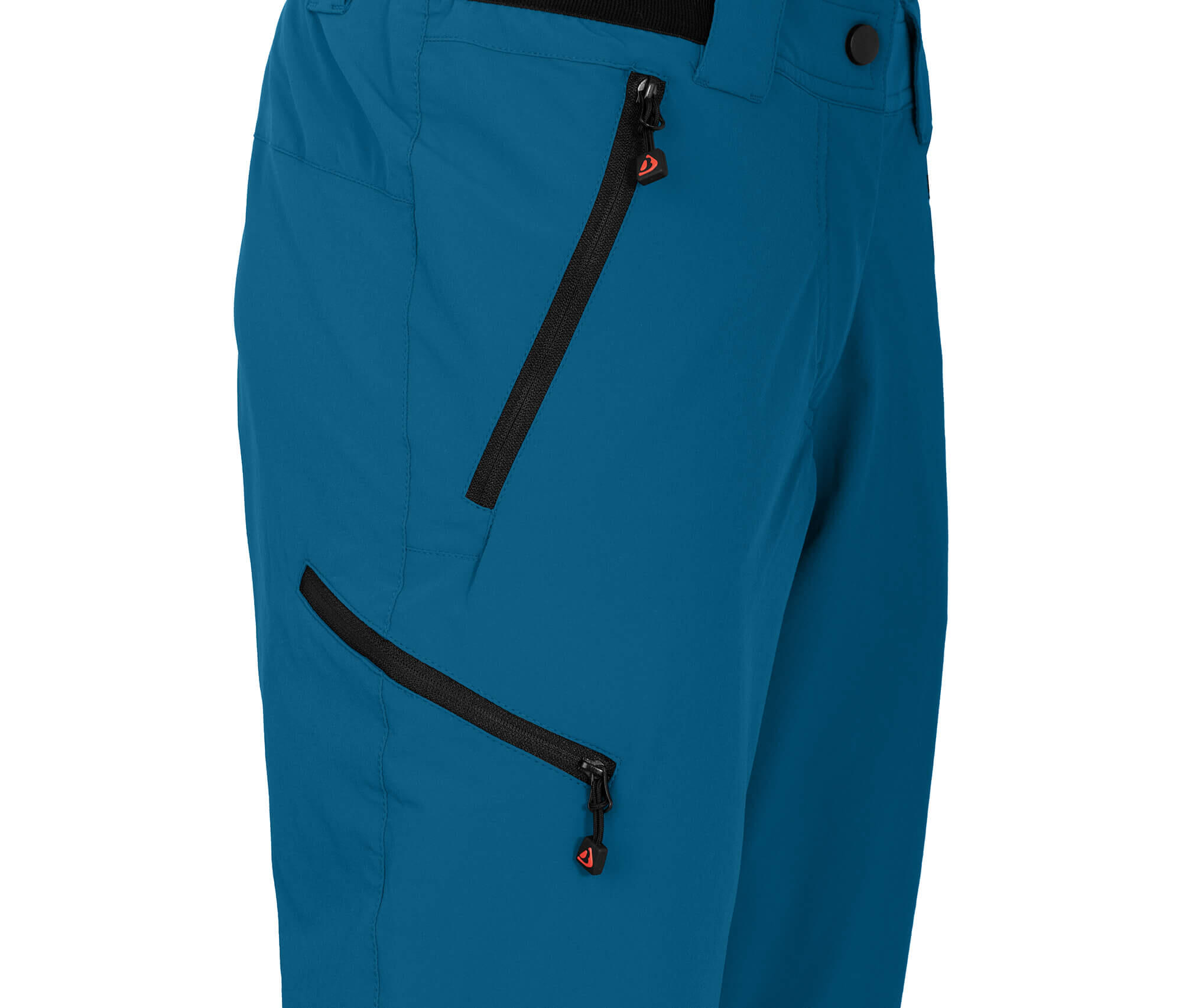 Damen 3/4 Wanderhose leicht, strapazierfähig Blau 3/5