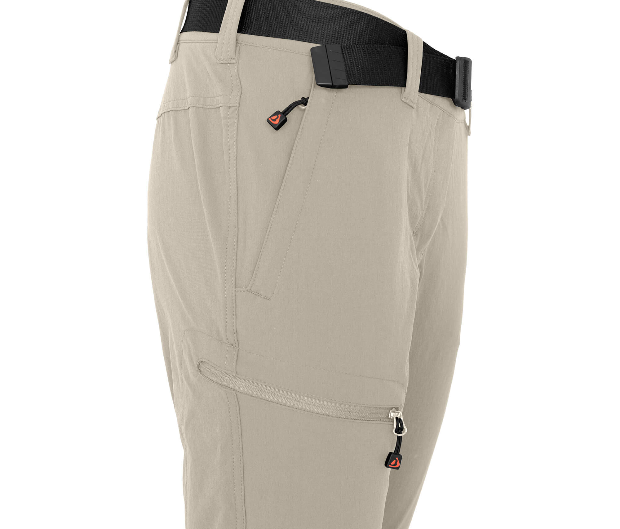 Damen 3/4 Wanderhose vielseitig, pflegeleicht Beige 3/4