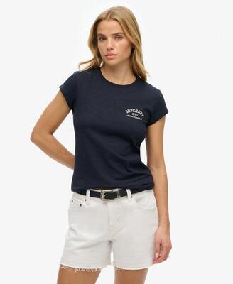 Athletisches Essential-T-Shirt aus Bio-Baumwolle
