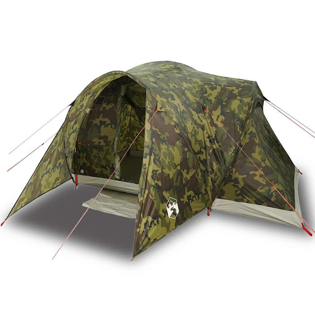 Tenda a cupola VidaXL 6 persone camouflage 2/4