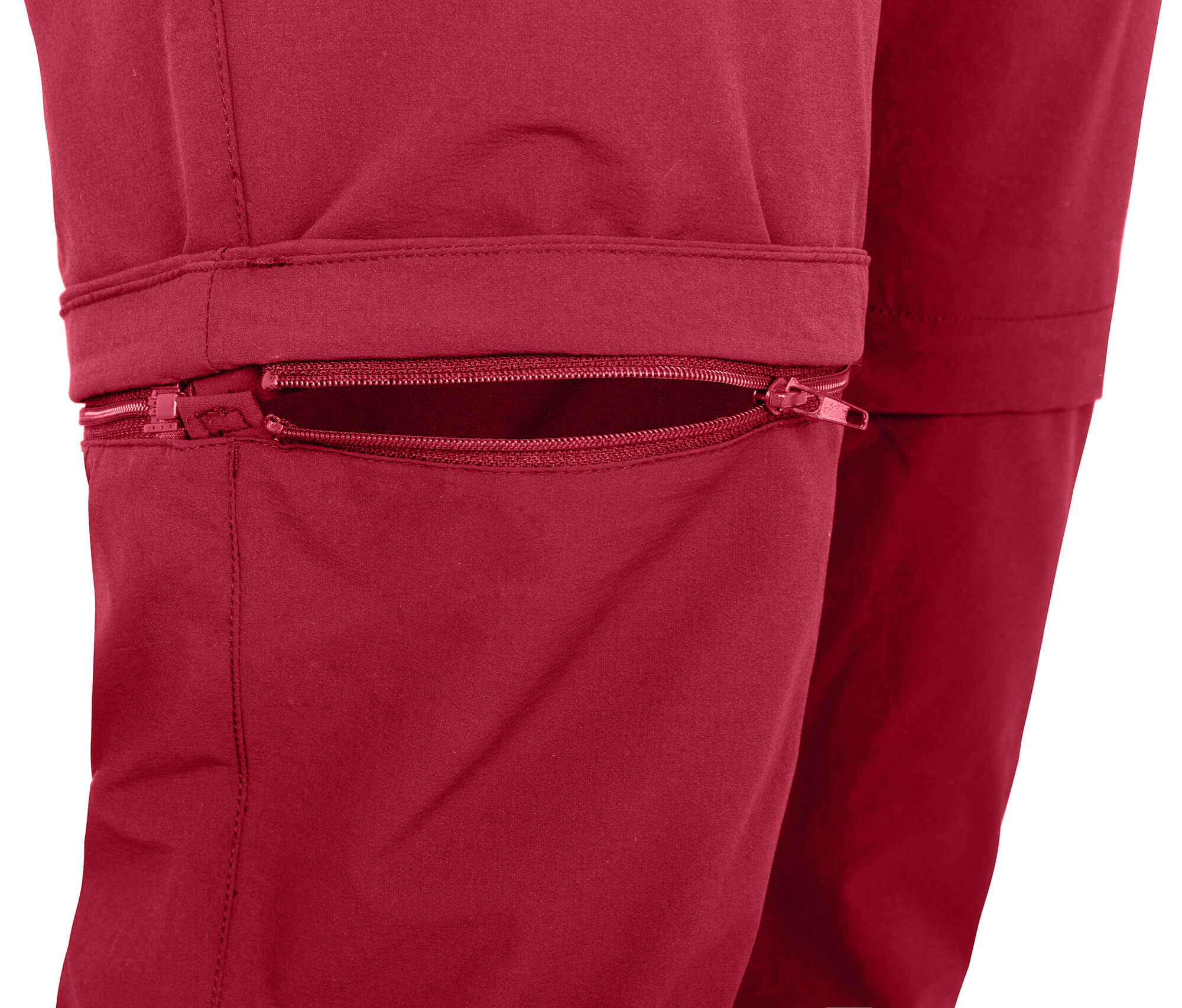 Herren Wanderhose leicht, strapazierfähig Rot 7/7