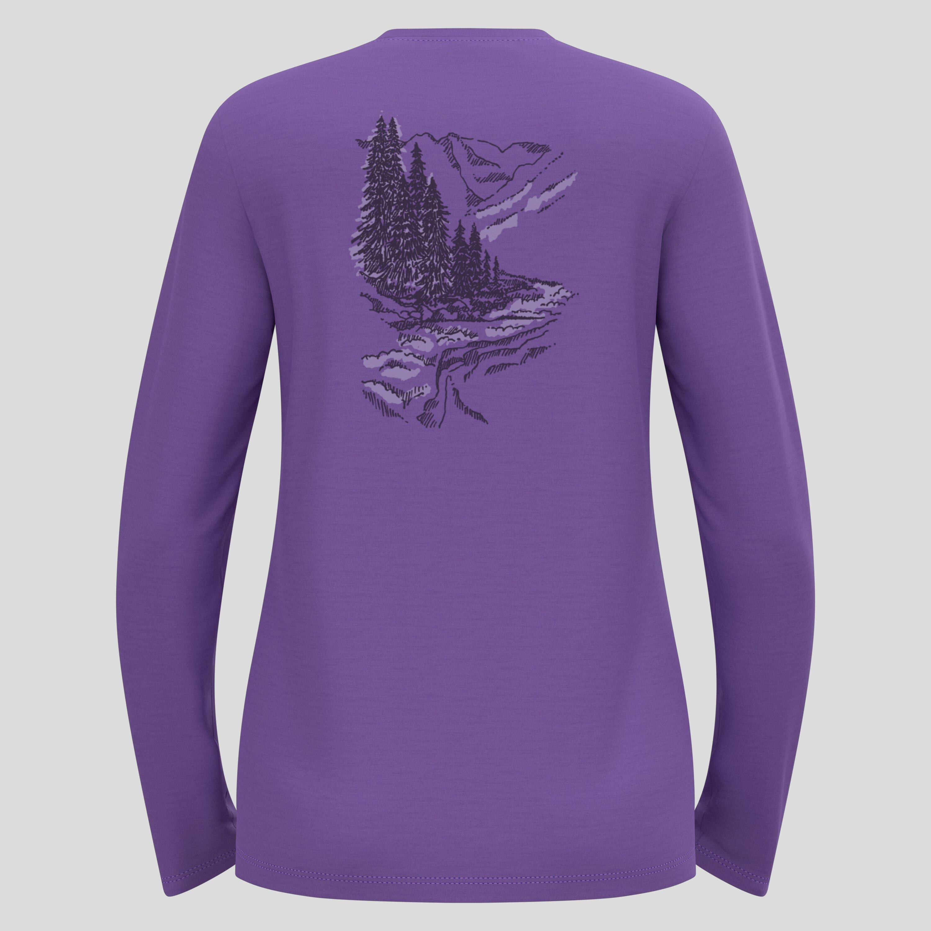 T-shirt à manches longues en laine mérinos 160 Ascent TMOT ODLO 7/7