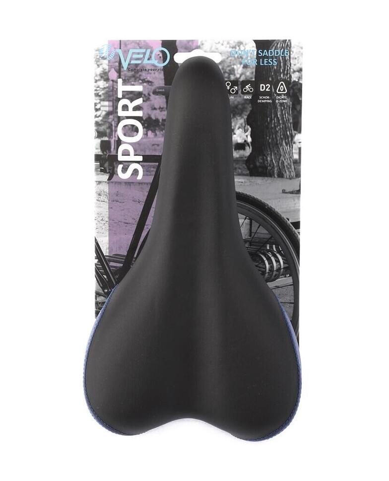 Siodełko Rowerowe Plush Sport Vl-3011 Czarno/Czerwone