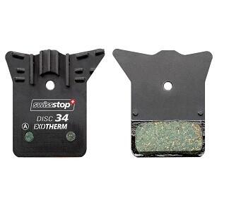 Swissstop remblok set disc 34 exotherm2 voor shimano en tektro
