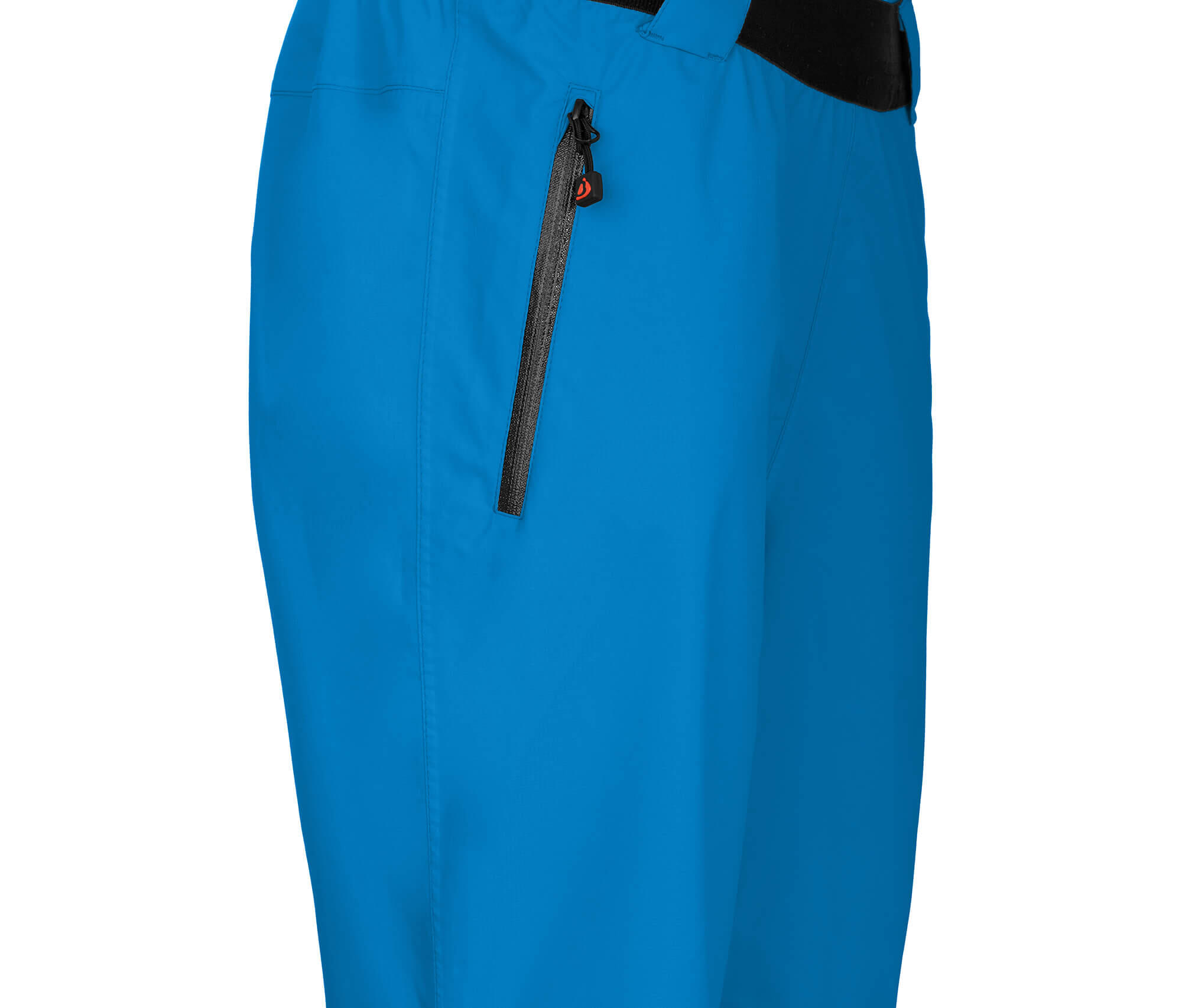 3/4 (Über-) Regenhose Netzfutter, 12000 mm Wassersäule Blau 3/5