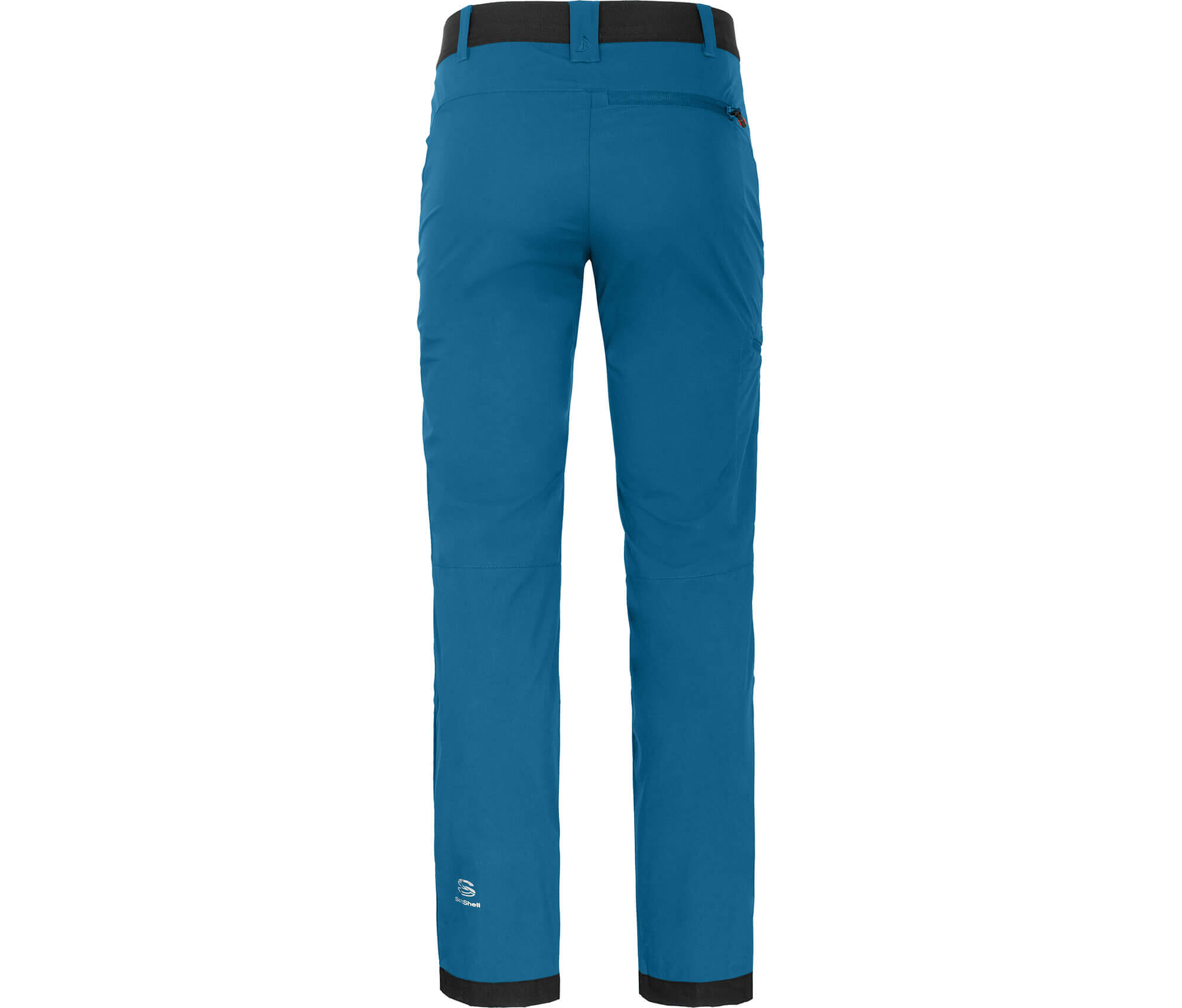 Softshellhose winddicht, strapazierfähig Blau 2/5