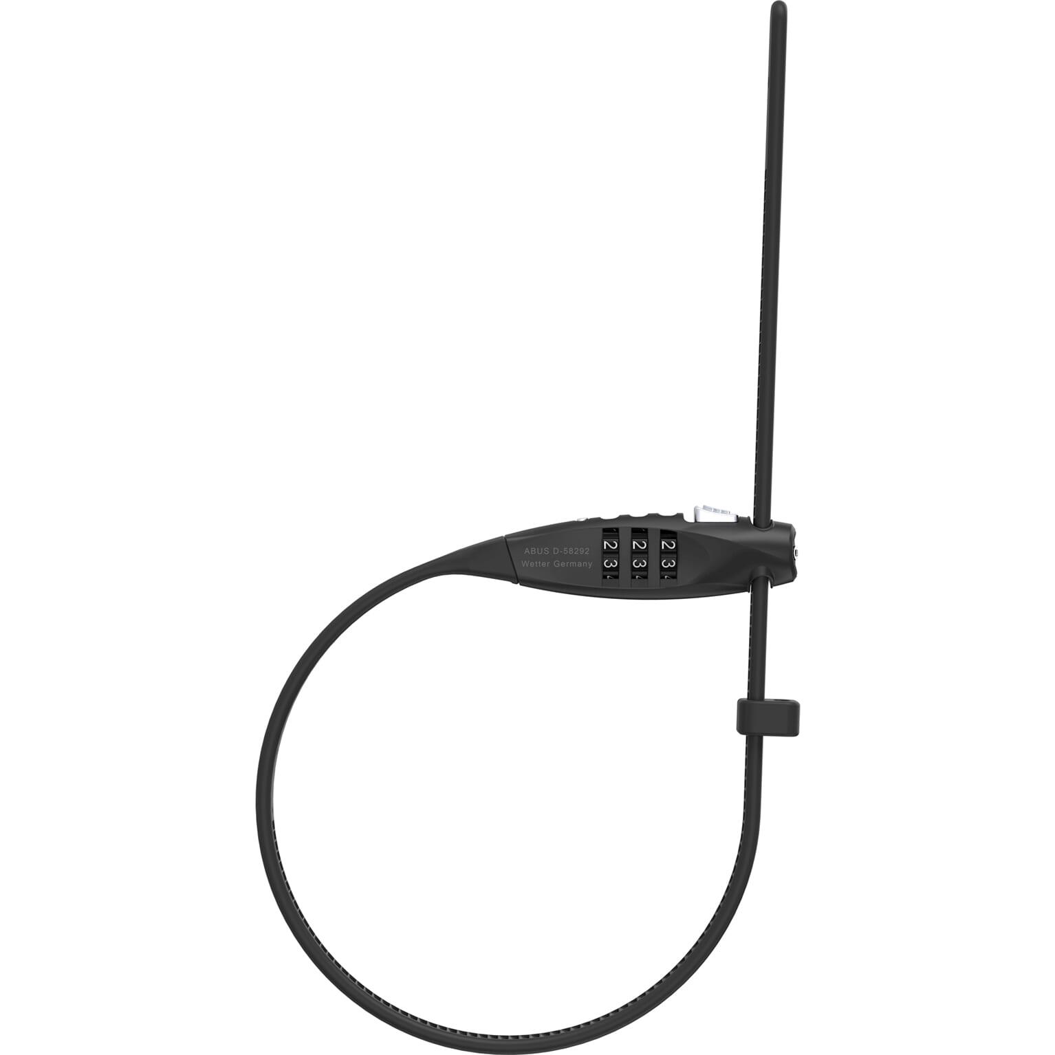 ABUS Combiflex Travelguard Zwart
